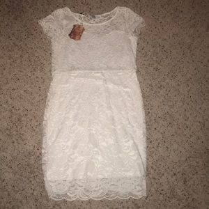 Beautiful lacy white dress